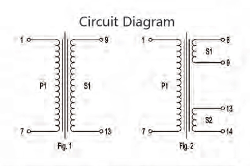 Encapsulated Transformer for Power Supply (EI60-21 20VA)