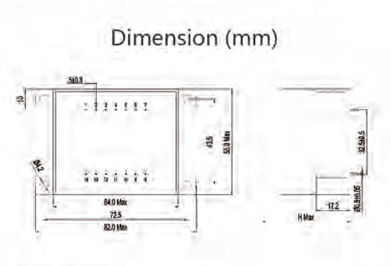 Encapsulated Transformer for Power Supply (EI60-21 20VA)