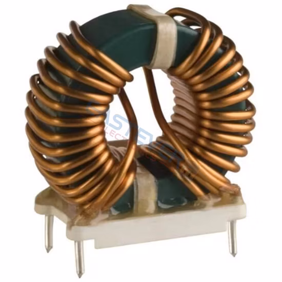 Indutor de filtro de linha de componentes EMC Redutores de modo comum de núcleo toroidal para fonte de alimentação CA