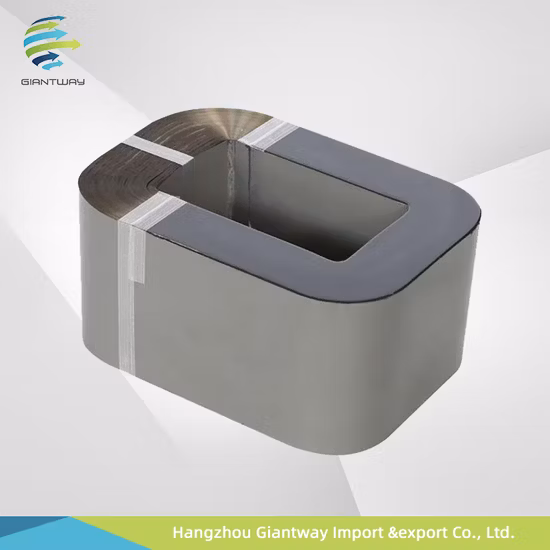 Núcleo de transformador de liga amorfa de material magnético usado para transformador